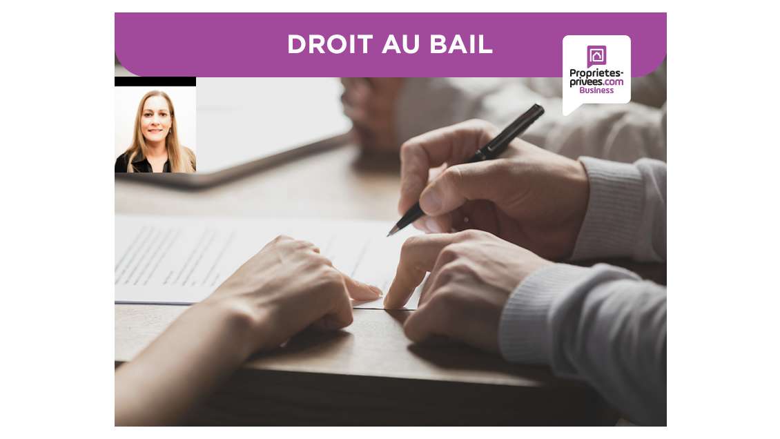 Cession de bail local 40m² à Versailles