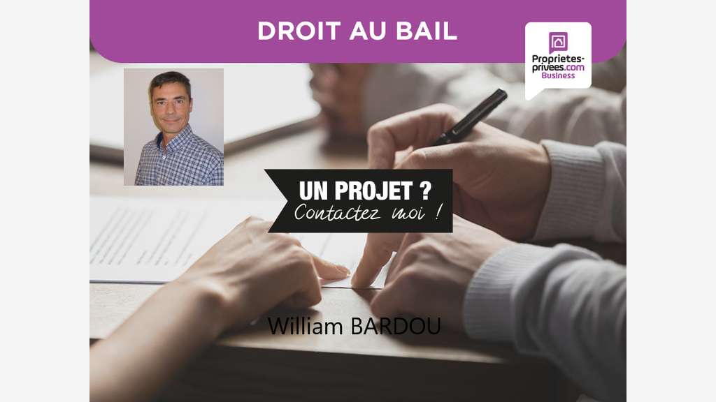 Cession de bail angle de rue Ouest Versailles