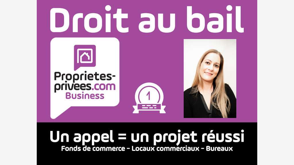 Cession droit au bail 50m² empl N°1 à Versailles