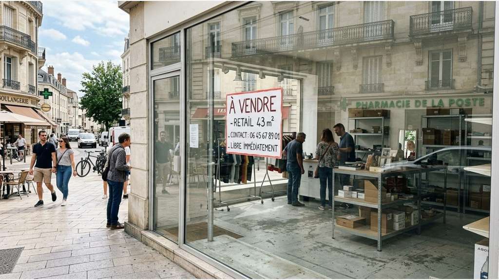 A vendre droit au bail 43m² à Vichy hyper centre