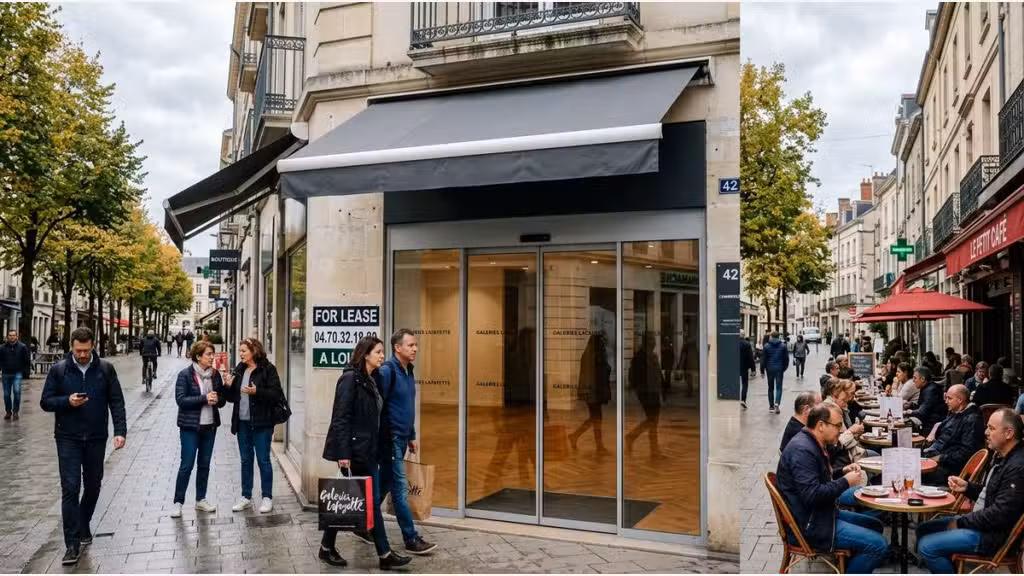 A vendre droit au bail 105m² emplacement N°1 Vichy