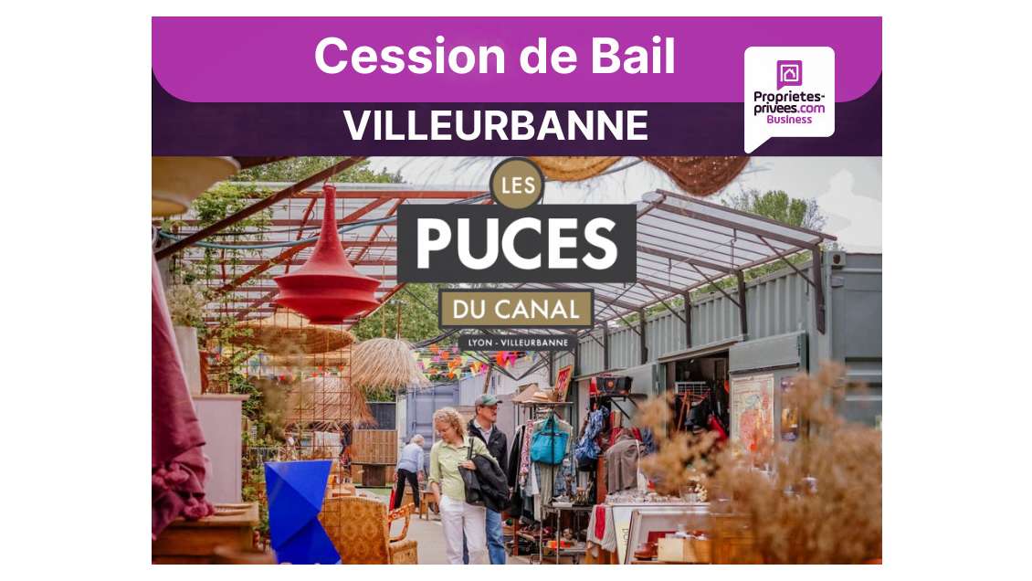 DAB stand 55m² Villeurbanne les Puces du Canal