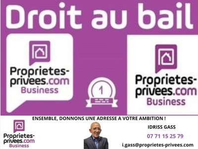 Cession bail local commercial 53m² Villeurbanne