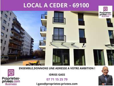 Cession bail local exception Villeurbanne Monchat