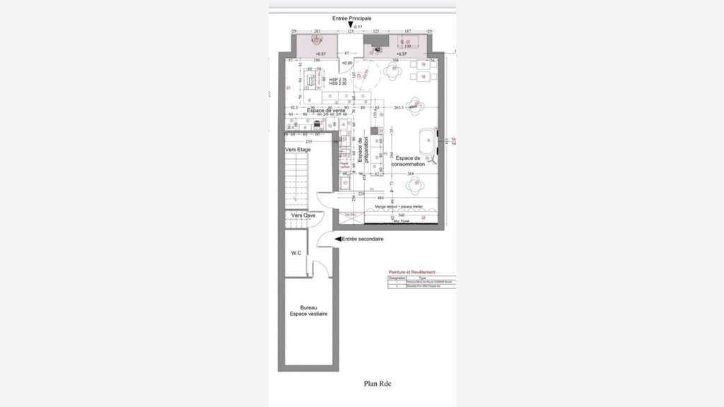 Cession de bail local 75m² à Yvetot centre 