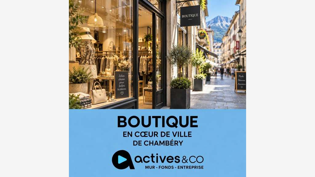 DAB TRES JOLI MAGASIN 35M2 CHAMBERY