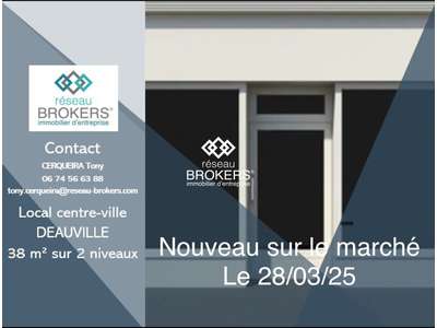 Cession droit au bail Locaux commerciaux - Boutiques à Deauville