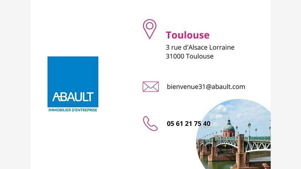 Très beau local 30m² à louer Toulouse hypercentre