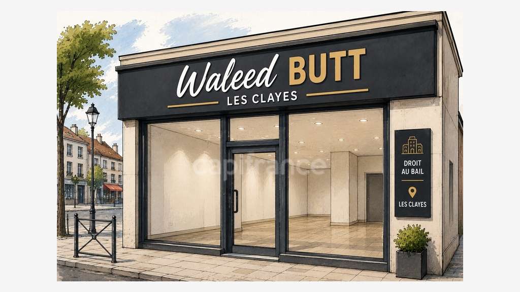 Local commercial bail à céder aux Clayes-sous-Bois