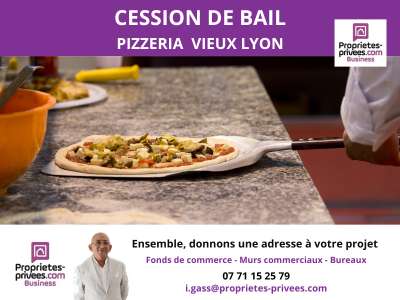 Cession bail avec matériel restauration vieux Lyon