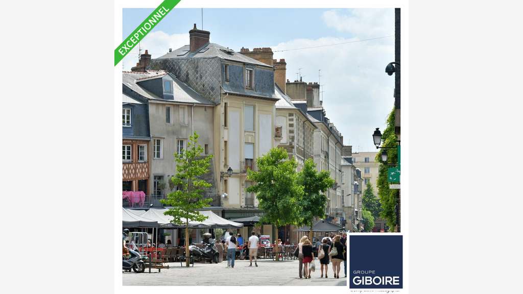 DAB local commercial 35m² à Rennes hypercentre 