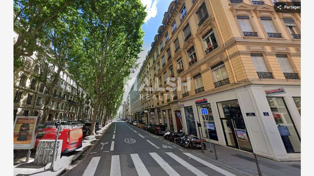 Local commercial 80m² à céder Lyon 6e rue Vendôme