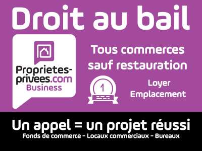 Cession de bail local commercial 25m² à Chevreuse 