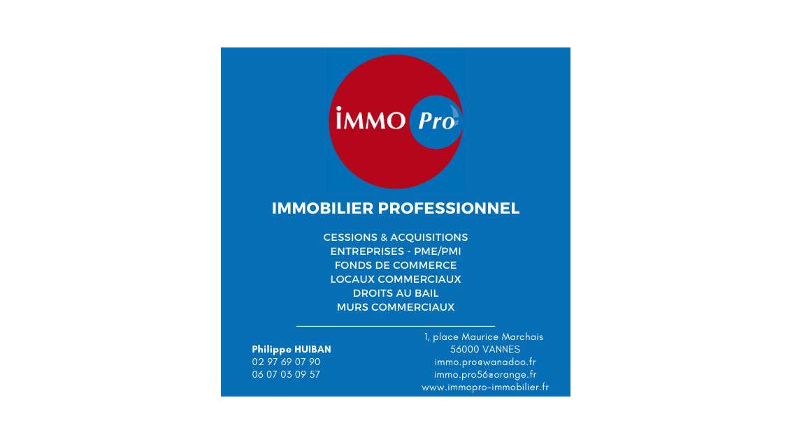 DAB local commercial 125m² Vannes intramuros