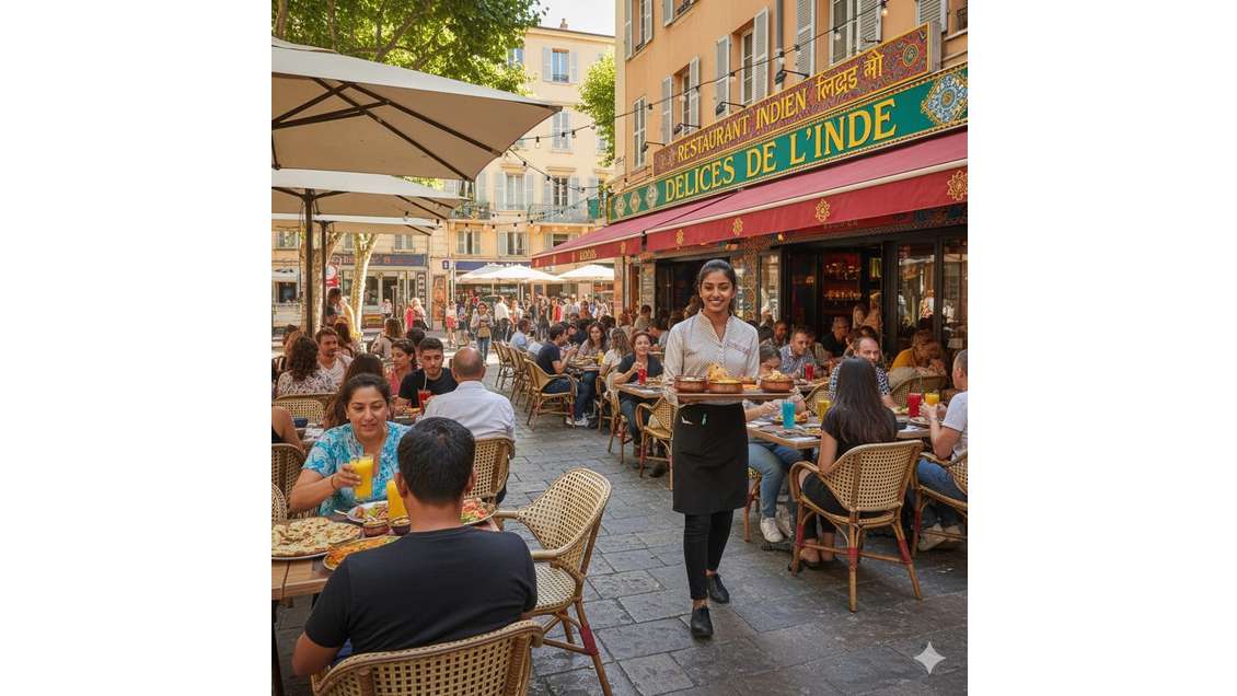 Droit au bail restaurant en rue piétonne à Nice