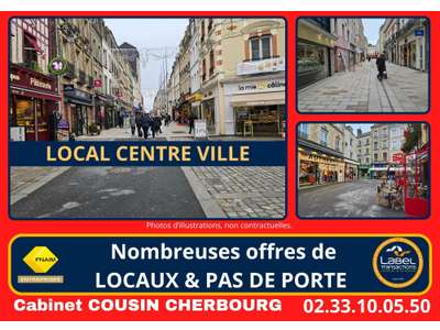 Location Locaux commerciaux - Boutiques à Cherbourg-en-Cotentin