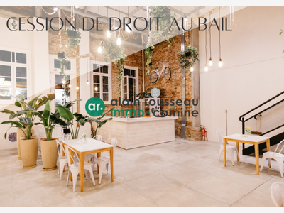 Cession droit bail local commercial 500m² à Angers