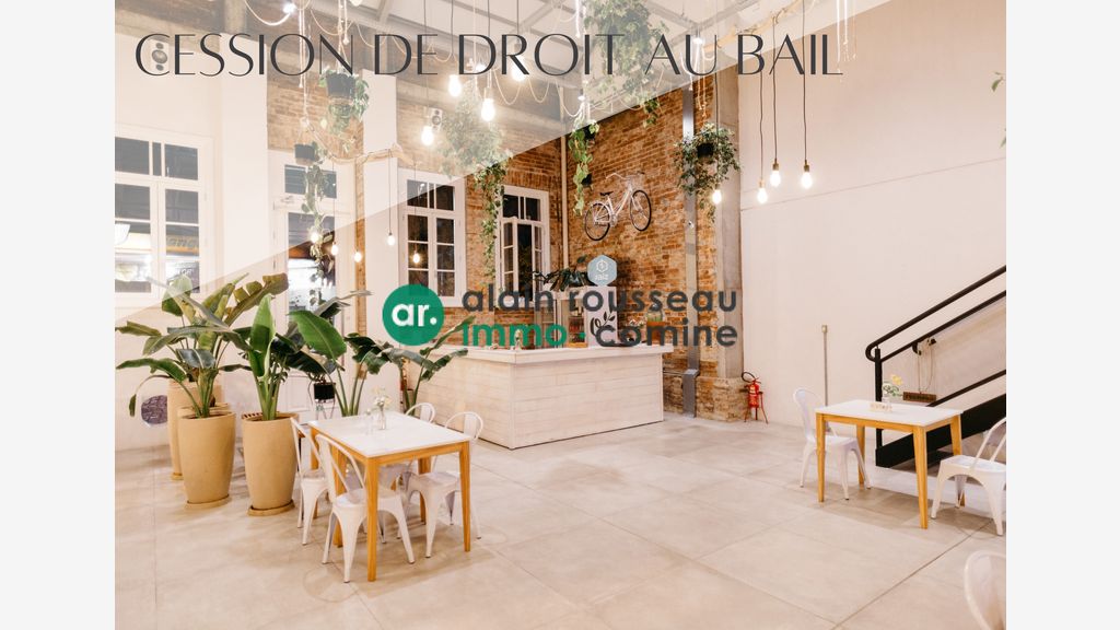 Cession droit au bail local 277m² à Angers centre