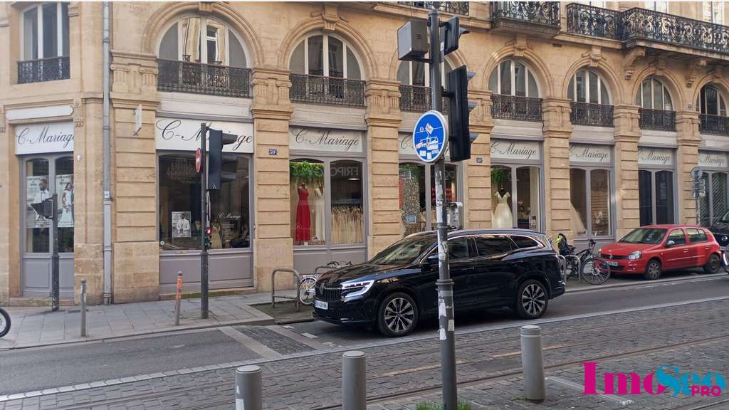 Bail à céder 200m² axe très passant de Bordeaux
