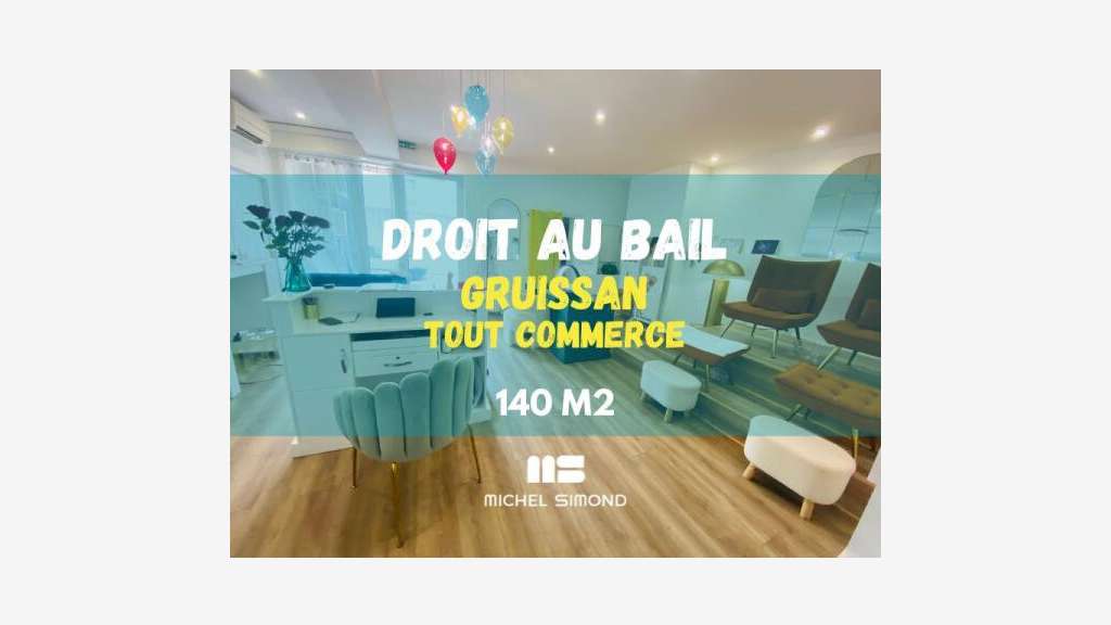 DAB boutique 140m² sur un axe fréquenté à Gruissan