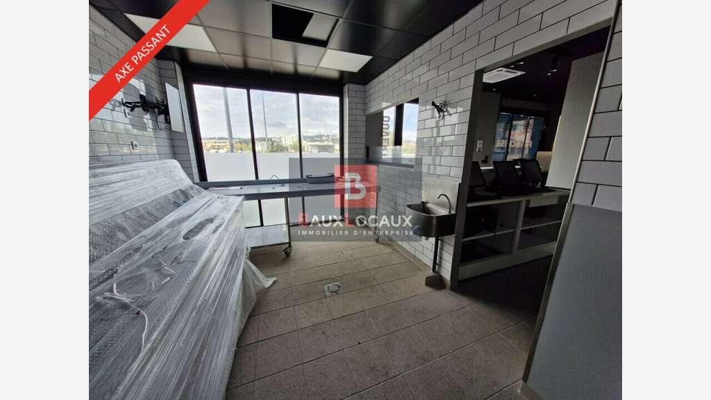 Droit au bail restauration rapide 90m² à Martigues
