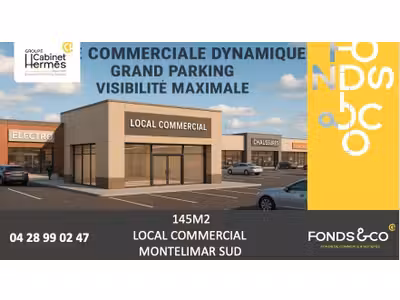 Cession droit au bail Locaux commerciaux - Boutiques à Montélimar