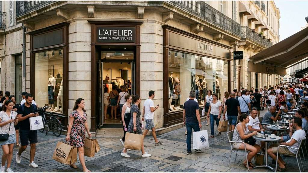 DAB belle boutique d'angle 90m² Montpellier centre