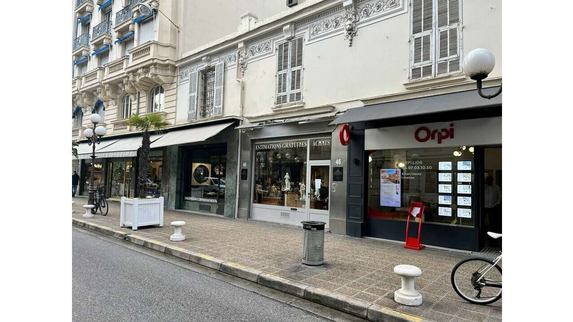 A vendre droit au bail 35m² à Nice Rue de France