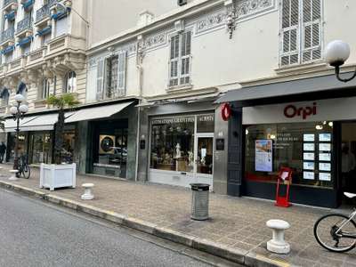 A vendre droit au bail 35m² à Nice Rue de France