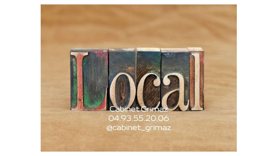 Vente droit au bail commercial 120m² au vieux Nice