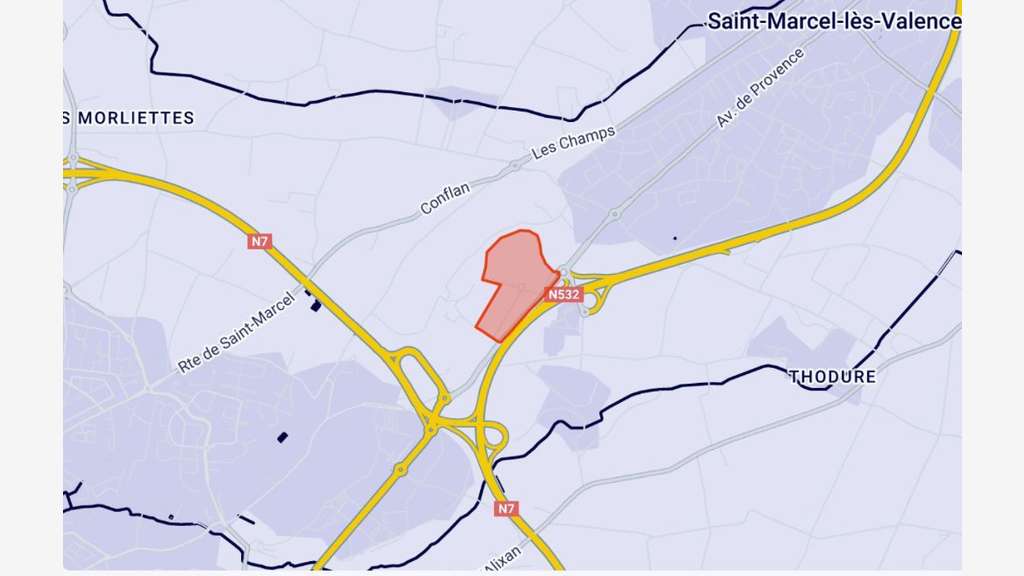 DAB local 240m² zone des Couleures Valence