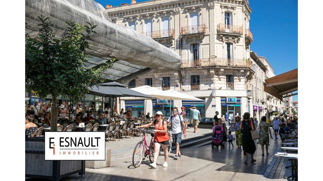 Boutique 80m² à céder à Sète hypercentre