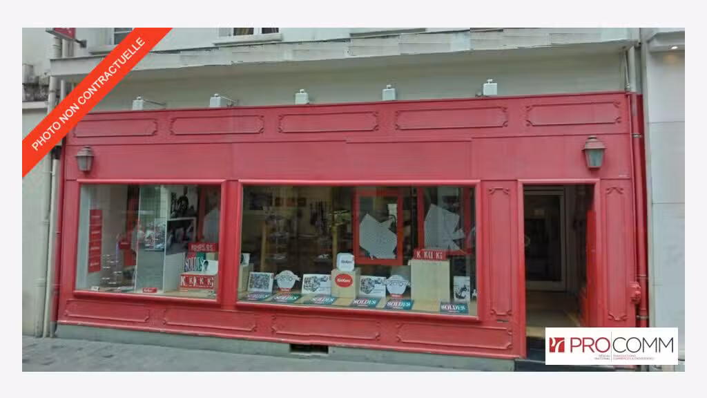Droit au bail local commercial 178m² à Vincennes