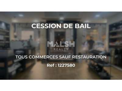 Cession droit au bail Locaux commerciaux - Boutiques à Lyon 2e