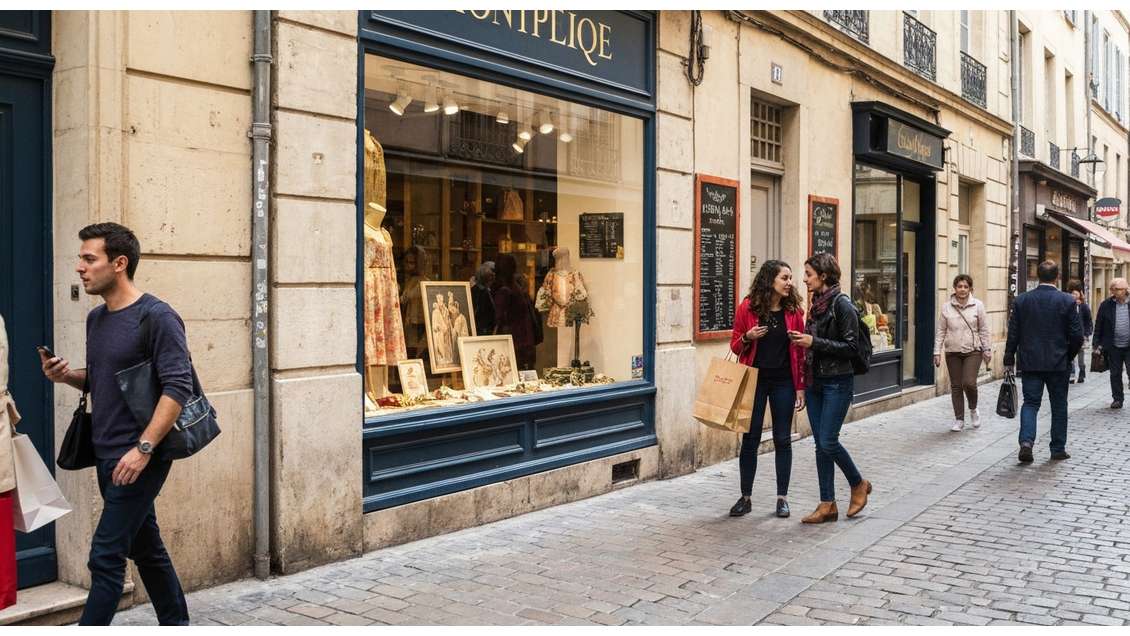 DAB belle boutique 48m² Montpellier centre piéton