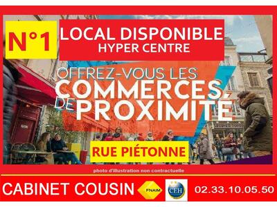 Cession droit au bail Locaux commerciaux - Boutiques à Cherbourg-en-Cotentin