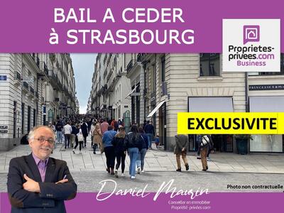 Cession droit au bail Locaux commerciaux - Boutiques à Strasbourg