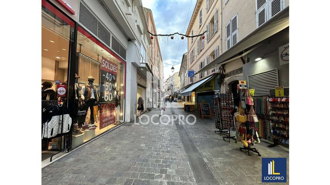 Cession droit au bail 70m² Cannes Rue Meynadier