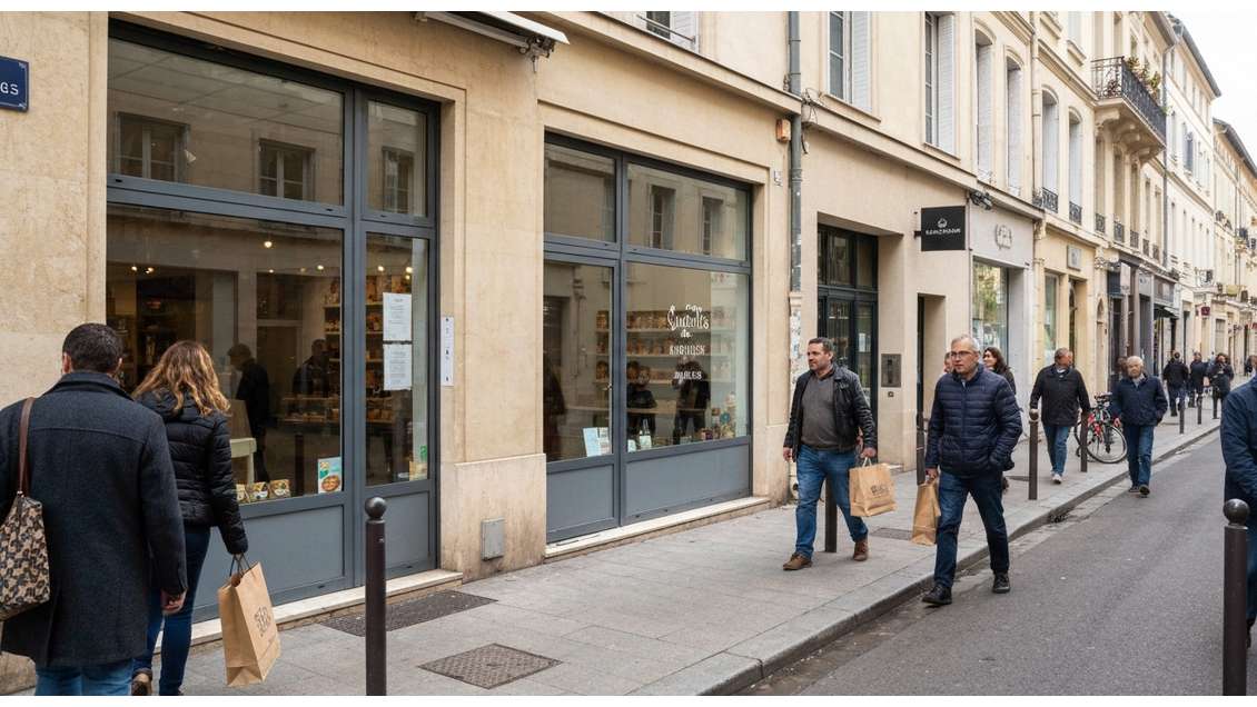 DAB superbe boutique 90m² Montpellier Ecusson