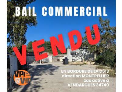 Cession droit au bail Locaux commerciaux - Boutiques à Vendargues