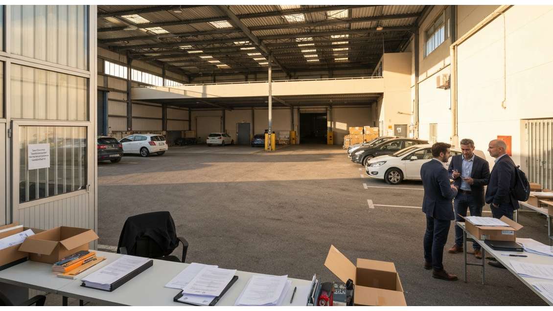 Location depots d'activités 1030m² ZI Vazzio