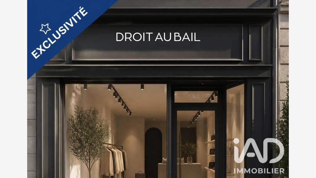 Droit au bail local commercial 252m² à Paimpol