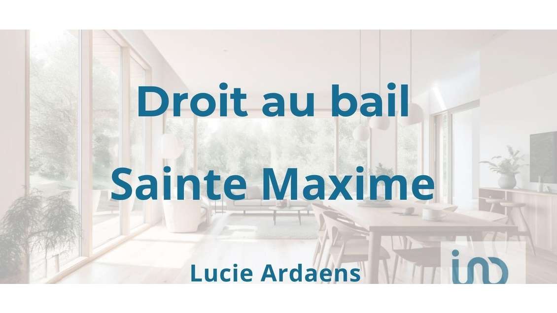 Droit au bail local 75m² à Sainte-Maxime centre