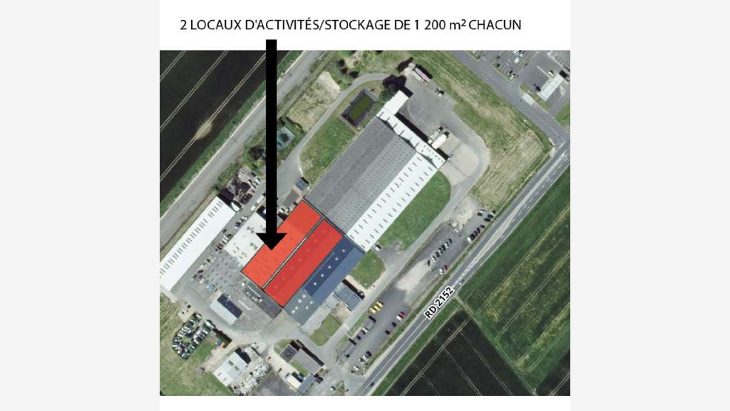À louer 2 locaux d'activités 1200m² à Beaugency