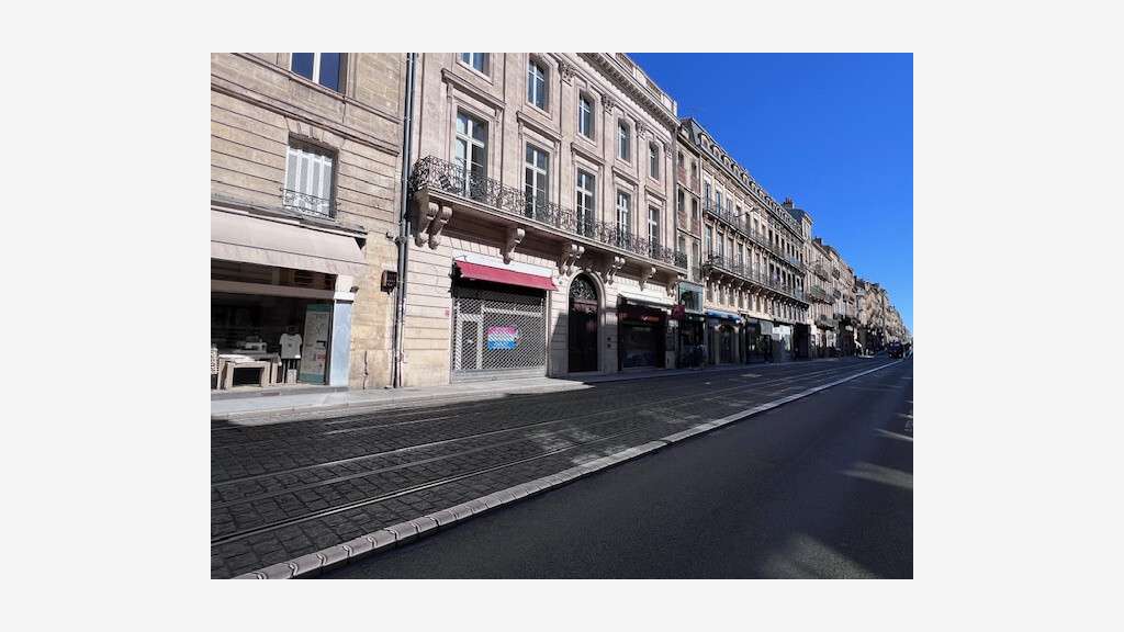 A louer local 70m² Bordeaux Cours Alsace Lorraine