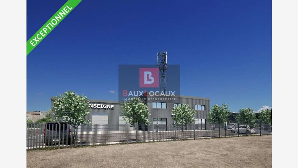 Bâtiment d'activité neuf 670m² à louer Fos-sur-Mer