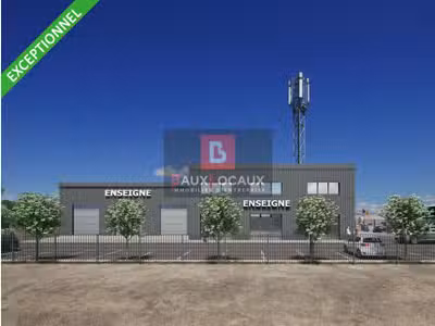 Bâtiment d'activité neuf 670m² à louer Fos-sur-Mer