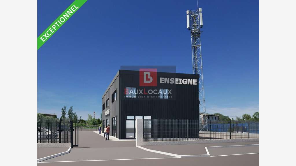Bâtiment d'activité neuf 670m² à louer Fos-sur-Mer