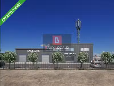 Bâtiment d'activité neuf 670m² à louer Fos-sur-Mer