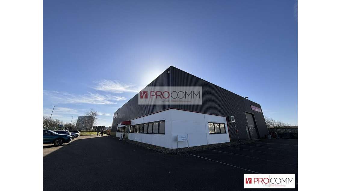 Bâtiment d'activités 864m² à louer à Gellainville 